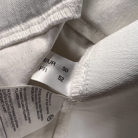 📌Canda White Stretch Skinny Pants with Wide Comfy Elastic Waistline - Picture 13 of 16